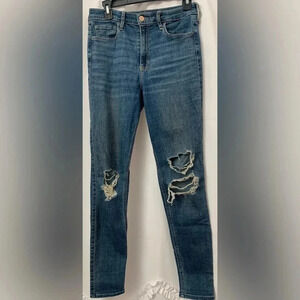 Women’s Hollister Ultra High Rise Super Skinny Jeans Size 7L Pre-Owned